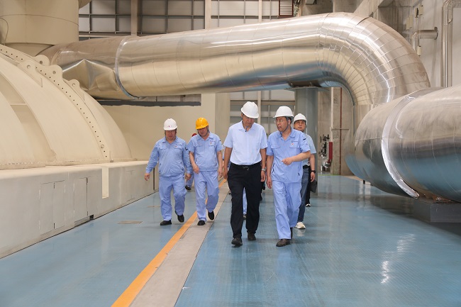 工控集團黨委副書記、總經(jīng)理郭義民一行到萬基控股集團調(diào)研